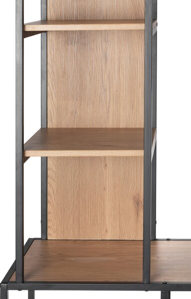 PREDSIEŇOVÝ NÁBYTOK, prírodná farba, čierna, 110/177/40 cm MID.YOU - Online Only drobný nábytok, Online Only