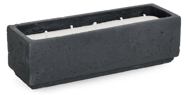 MUZZA Sviečka Tina 30 x 10 cm čierna