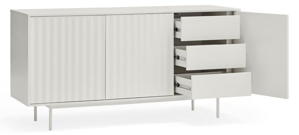 MUZZA Komoda Sierra 159 x 47 cm biela