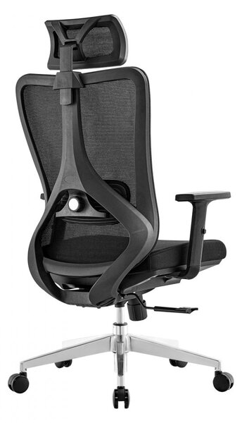Kancelárska ergonomická stolička Neoseat AMADORA — čierna, nosnosť 150 kg