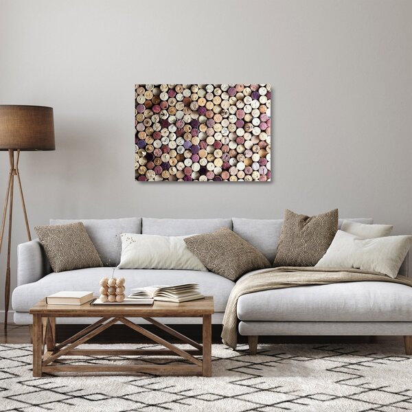 Sklenený obraz - Vinárska sezóna (70x50 cm)