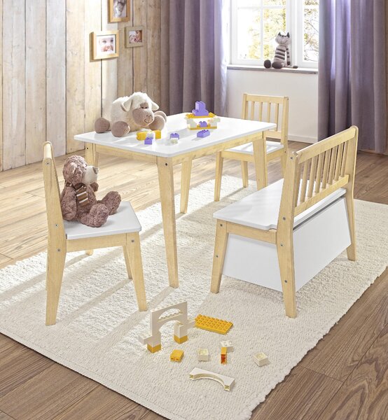 DETSKÁ SEDACIA ZOSTAVA prírodná farba, biela My Baby Lou - Detské izby