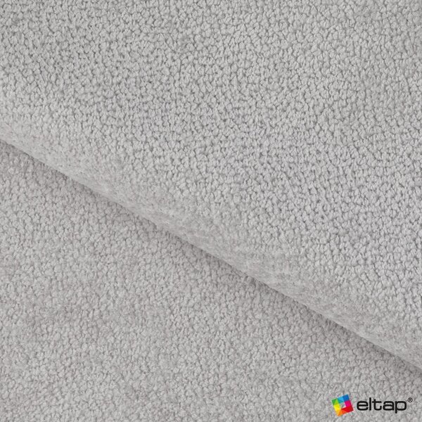 Sivá čalúnená dvojlôžková posteľ s úložným priestorom s roštom 140x200 cm Dizzle – ELTAP