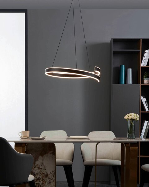 ZÁVESNÉ LED SVIETIDLO, 60/154 cm Eglo - Online Only bytové doplnky, Online Only