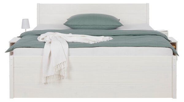 POSTEĽ S ÚLOŽNÝM PRIESTOROM, 160/200 cm, biela Zandiara - Online Only spálne, Online Only