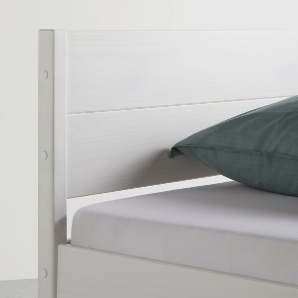 POSTEĽ S ÚLOŽNÝM PRIESTOROM, 160/200 cm, biela Zandiara - Online Only spálne, Online Only