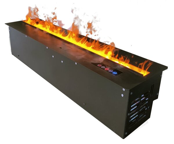 Elektrická krbová vložka s parou ElectricSun MISTique malý, s aplikáciou, 3D efektom plameňa 8 farieb, 60 cm