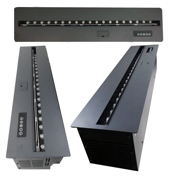 Elektrická krbová vložka s parou ElectricSun MISTique malý, s aplikáciou, 3D efektom plameňa 8 farieb, 60 cm