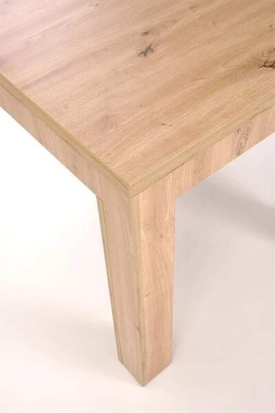 Halmar GIZMO 120-160 rozkladací jedálenský stôl, doska - dub artisan, nohy - dub artisan