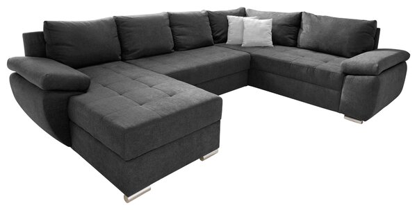 SEDACIA SÚPRAVA, textil, antracitová P & B - Sedačky, Online Only