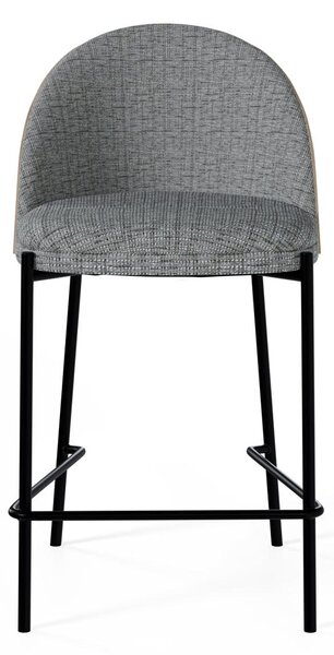 MUZZA Barová stolička CARCASON 66 cm sivá