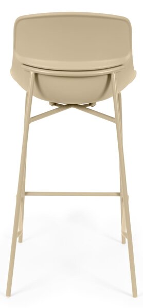 MUZZA Barová stolička LETTA 66 cm béžová