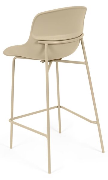MUZZA Barová stolička LETTA 66 cm béžová