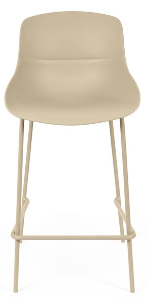 MUZZA Barová stolička LETTA 66 cm béžová