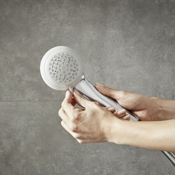Hansgrohe Crometta 85 - Sprchová sada Vario so sprchovou tyčou 65 cm a miskou na mydlo, chróm 27764000