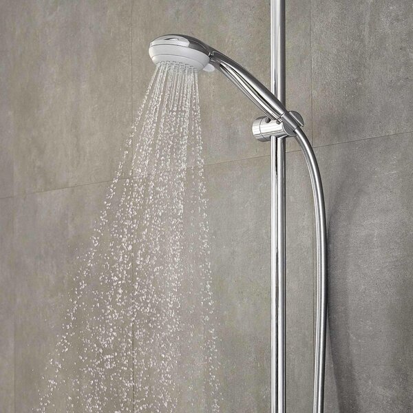 Hansgrohe Crometta 85 - Sprchová sada Vario so sprchovou tyčou 65 cm a miskou na mydlo, chróm 27764000