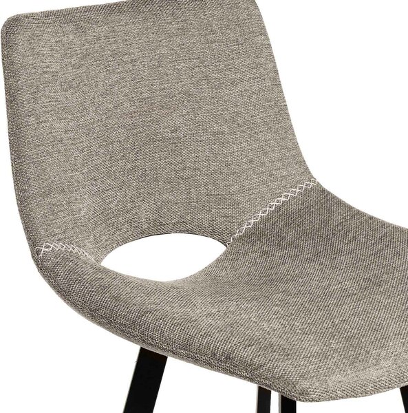 MUZZA Barová stolička TONA 68 cm taupe