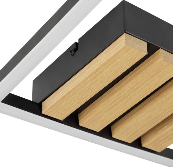 Brilliant - stmievateľné LED stropné svietidlo CALMA LED/15W/230V čierna