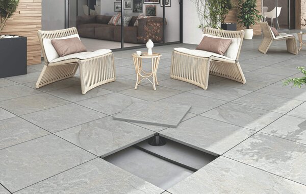 Oyster Silver 60x60x2