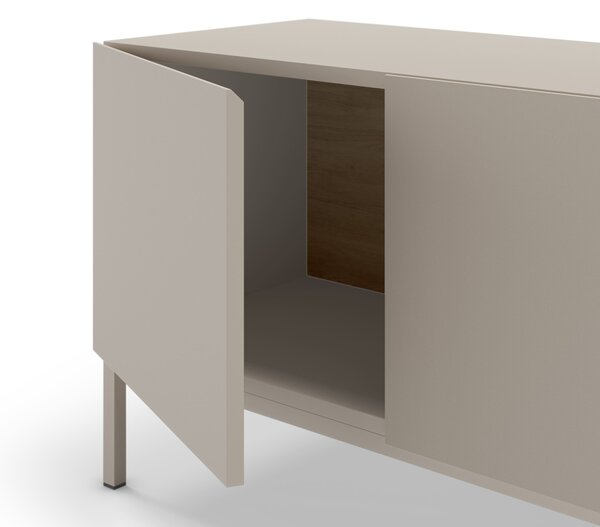 MUZZA TV skrinka KATRIN 180 x 42 cm krémová
