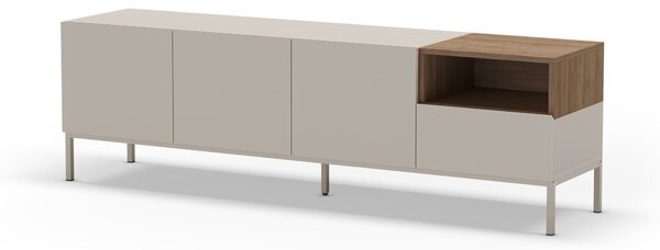 MUZZA TV skrinka KATRIN 180 x 42 cm krémová