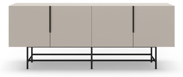 MUZZA Komoda EDZIO 200 x 78 cm krémová