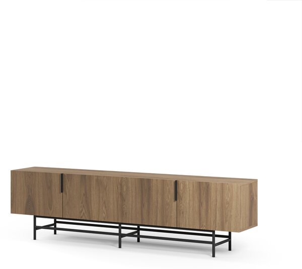MUZZA TV stolík EDZIO 200 x 55 cm prírodný
