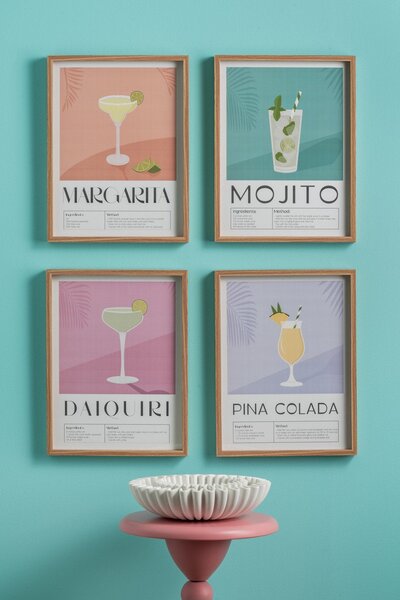 MUZZA Obraz DAIQUIRI 41,5 x 31,5 cm