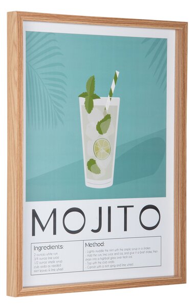 MUZZA Obraz MOJITO 41,5 x 31,5 cm