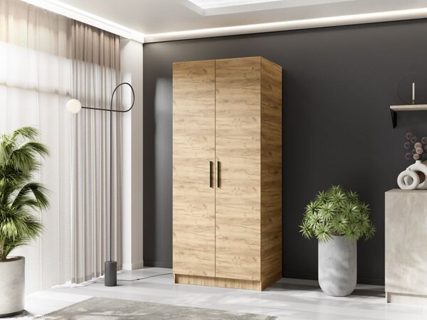 Šatníková skriňa MARIÁN Farba korpusu: Biela, Farba frontu: Biela