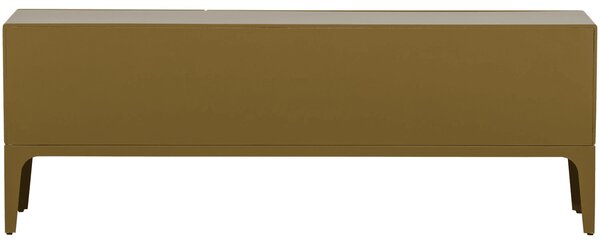 MUZZA TV stolík MEREG 160 x 57 cm medový