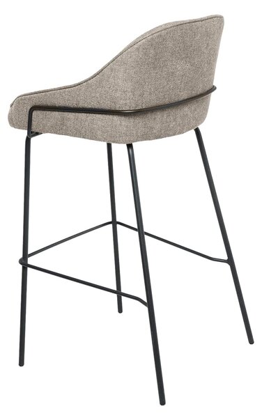MUZZA Barová stolička NYRA 77 cm taupe