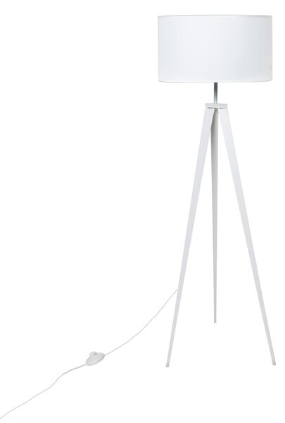 MUZZA Stojacia lampa TIGA 163 cm biela