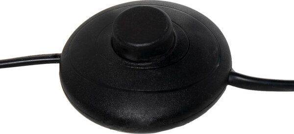 MUZZA Stojacia lampa TIGA 163 cm čierna