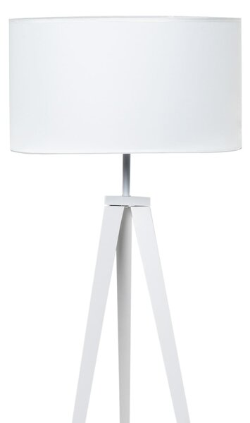 MUZZA Stojacia lampa TIGA 163 cm biela