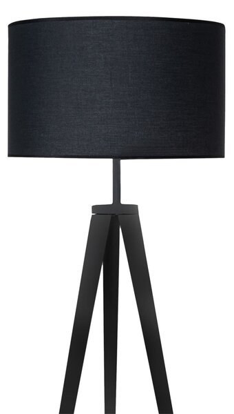 MUZZA Stojacia lampa TIGA 163 cm čierna