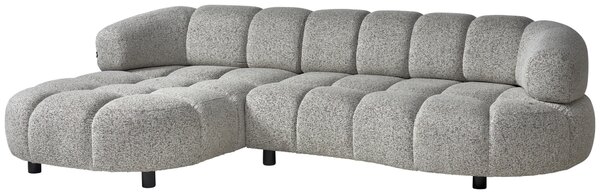 ROHOVÁ SEDAČKA, textil, sivobéžová Welnova - Sedačky
