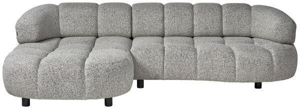 ROHOVÁ SEDAČKA, textil, sivobéžová Welnova - Sedačky