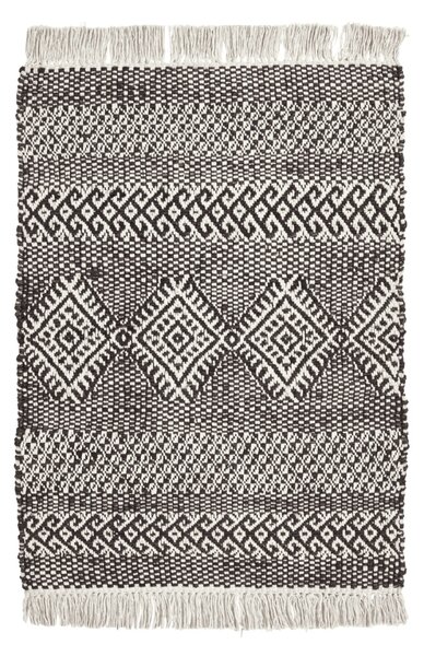 MUZZA Koberec KARPET 90 x 60 cm čierny