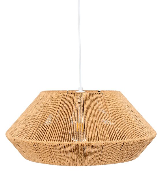 MUZZA Závesná lampa SENSES Ø 50 cm prírodná