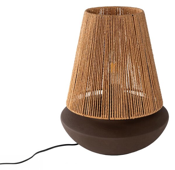 MUZZA Stolová lampa BERIS prírodná