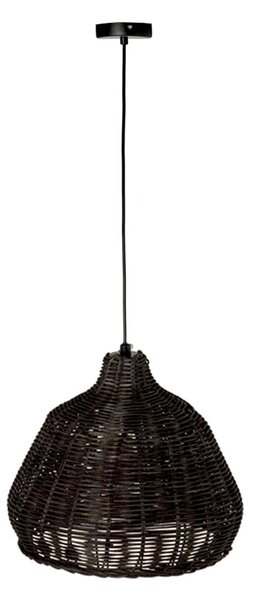MUZZA Závesná lampa RASER Ø 30 cm čierna