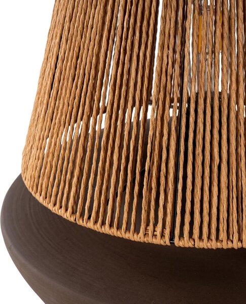 MUZZA Stolová lampa BERIS prírodná