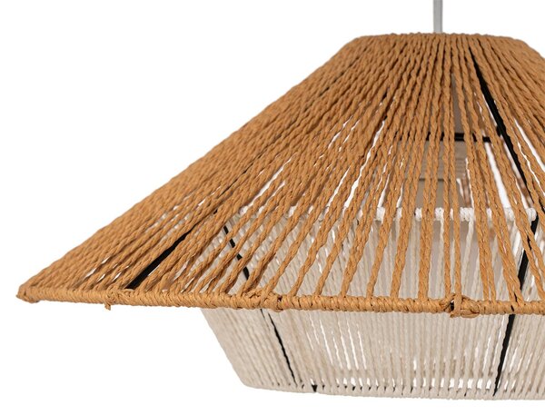 MUZZA Závesná lampa TALI Ø 50 cm prírodná