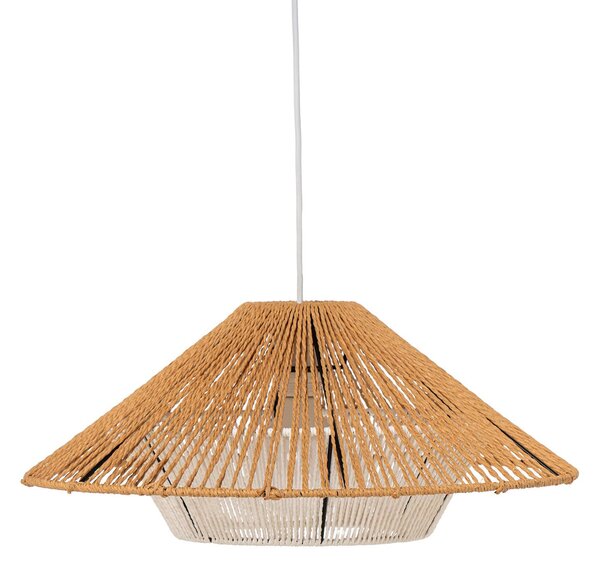 MUZZA Závesná lampa TALI Ø 50 cm prírodná