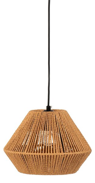 MUZZA Závesná lampa LIONTIN Ø 18 cm prírodná