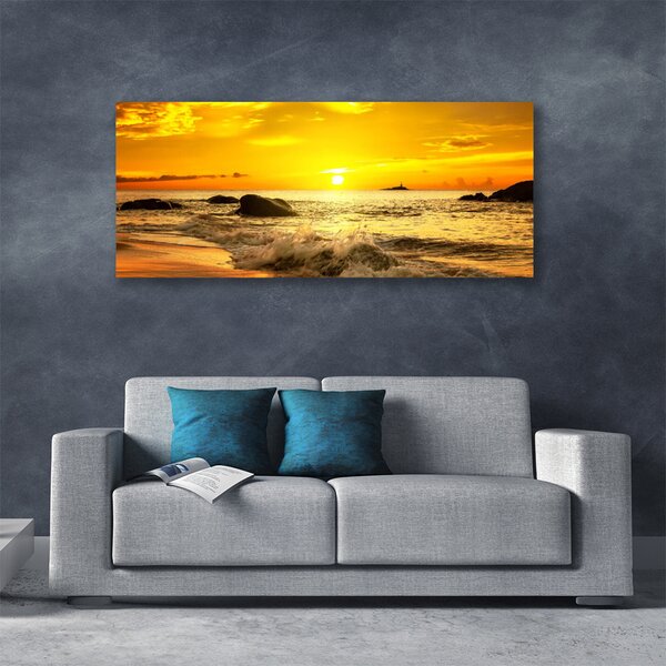 Obraz na plátne Oceán pláž príroda 125x50 cm