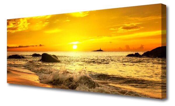 Obraz na plátne Oceán pláž príroda 125x50 cm