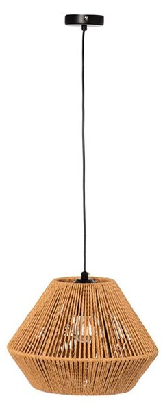 MUZZA Závesná lampa LIONTIN Ø 18 cm prírodná