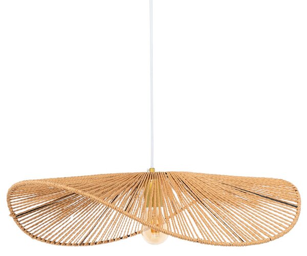 MUZZA Závesná lampa OMBAK Ø 61 cm prírodná